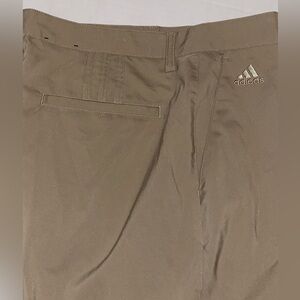Adidas Golf Pants Beige Performance Khakis Climalite Z25242 Men 34 x 32 EUC 0067